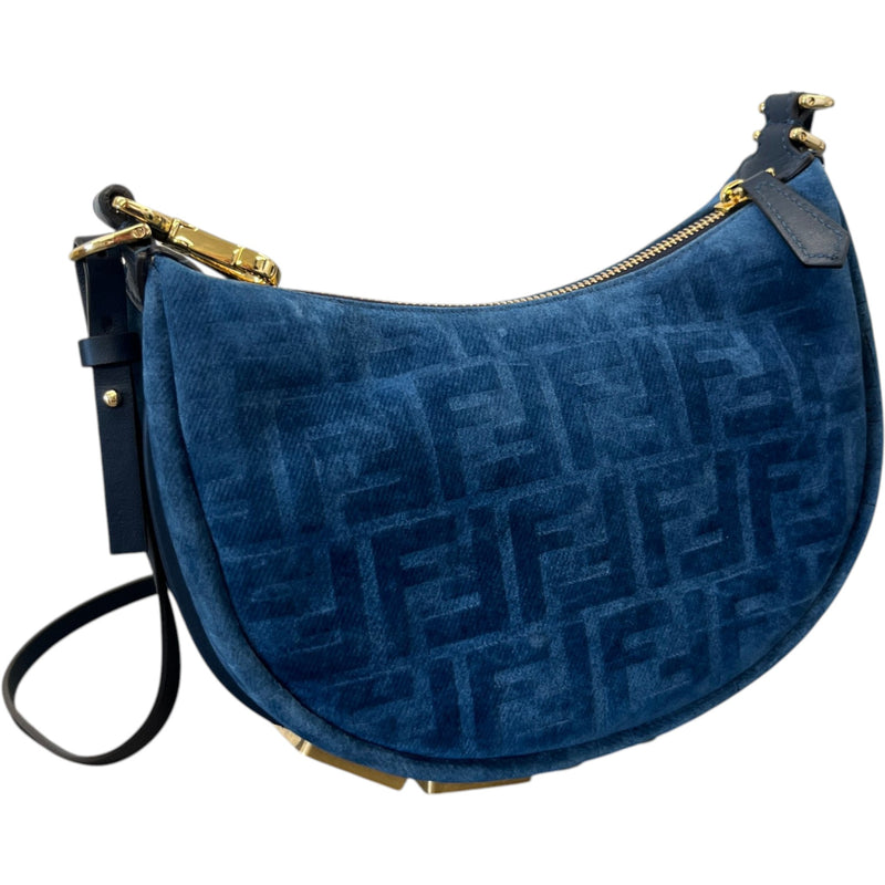 Women's Fendigraphy Mini Handbag Blue