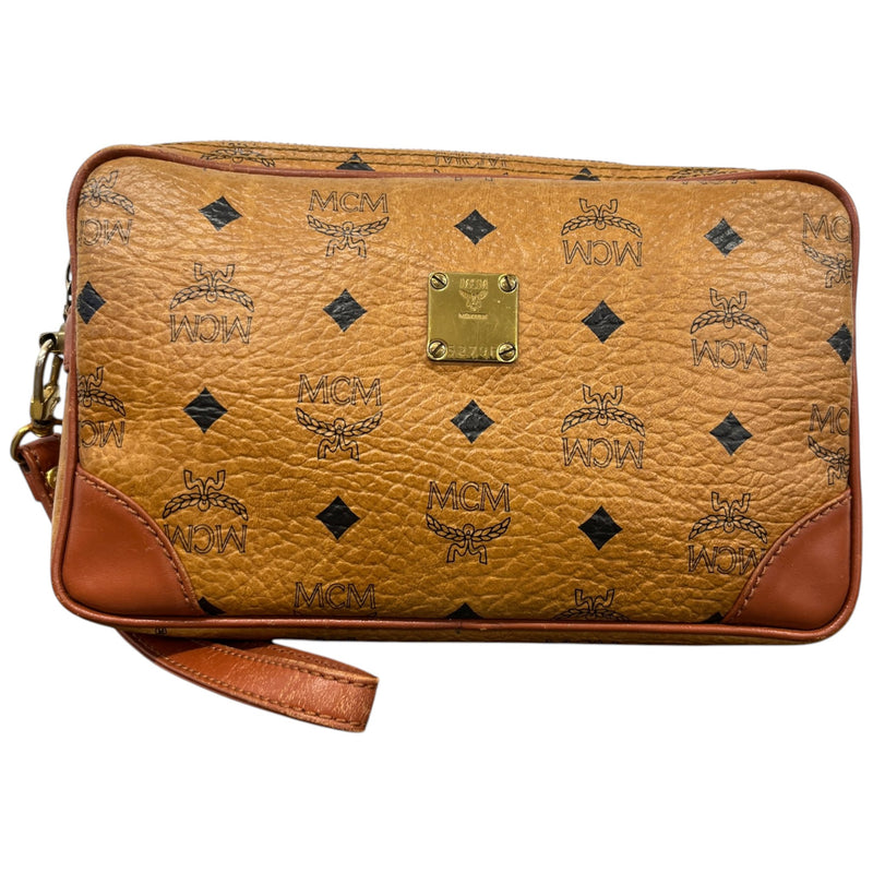 Women's Monogram Clutch Brown