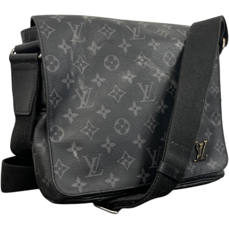 Men's Monogram District Pm Messenger Bag Black