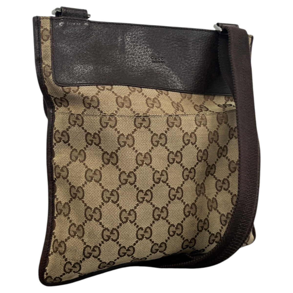 Men's GG Supreme Messenger Bag Beige - Photo 4