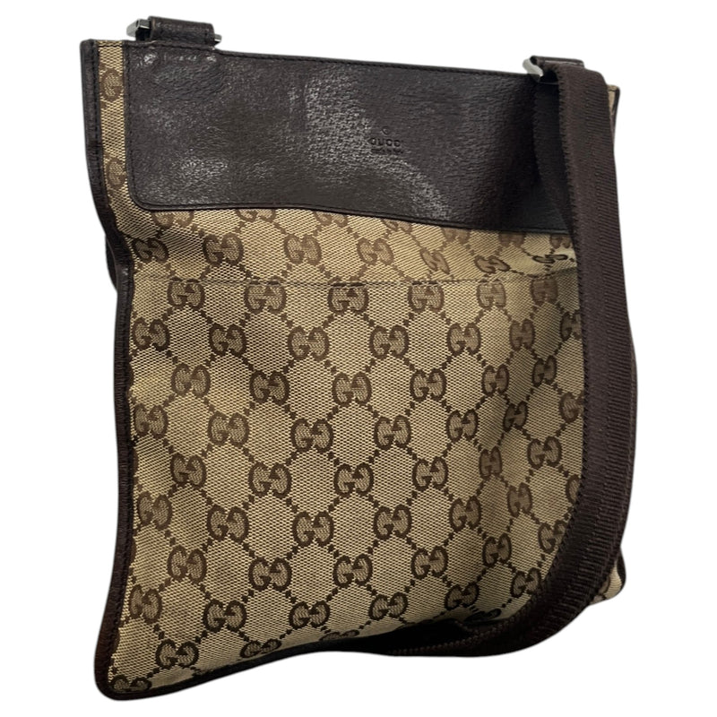 Men's GG Supreme Messenger Bag Beige
