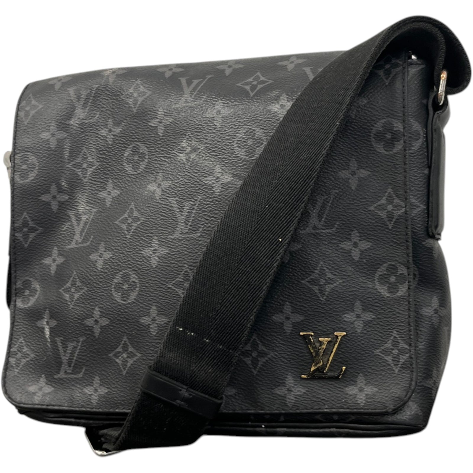 Men's Monogram District Pm Messenger Bag Black - Photo 5