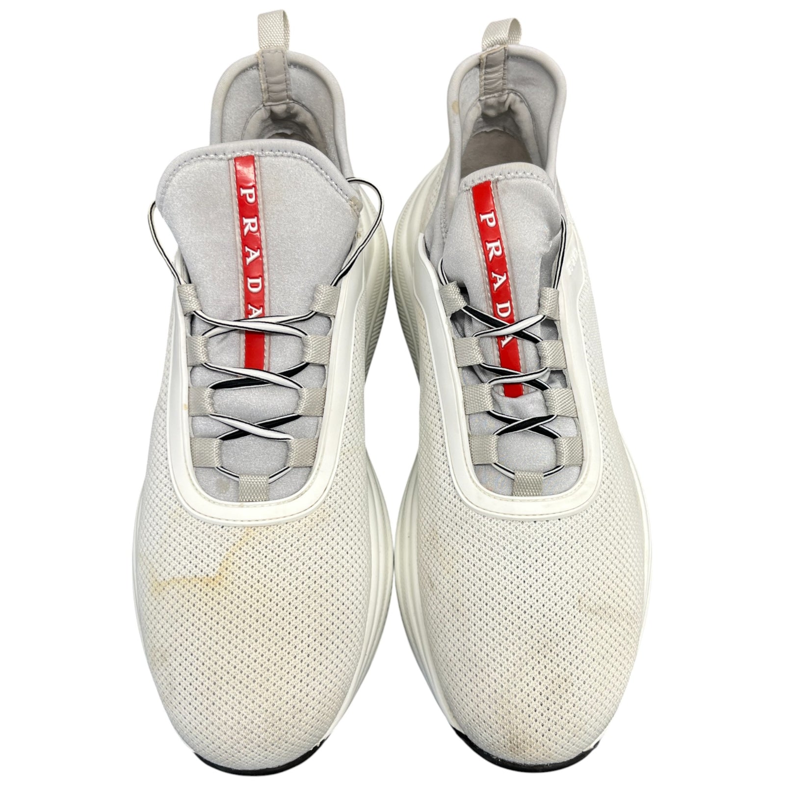 Women's Neoprene Logo Low Trainers White Size EU 38.5 / UK 5.5 - Photo 6