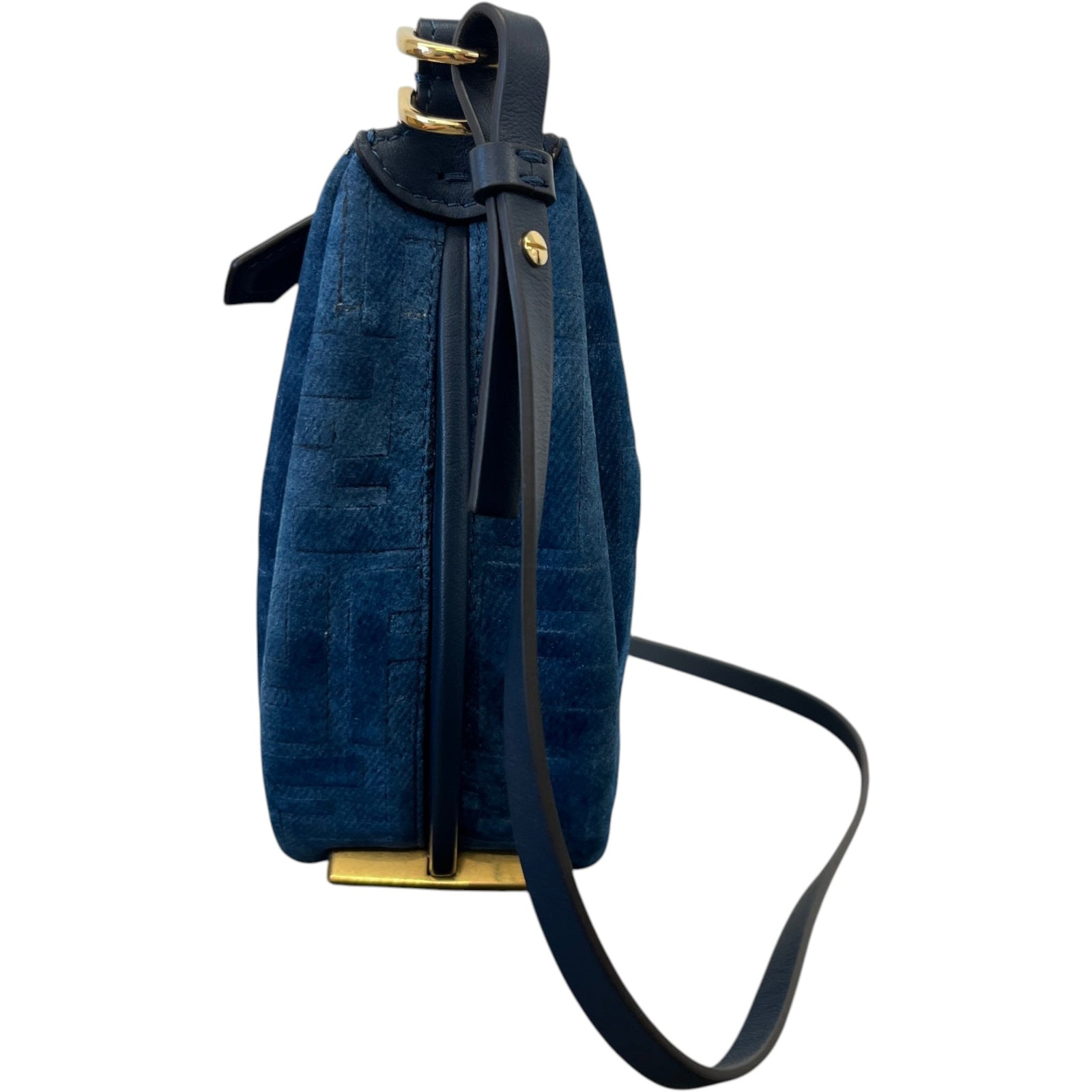 Women's Fendigraphy Mini Handbag Blue - Photo 6