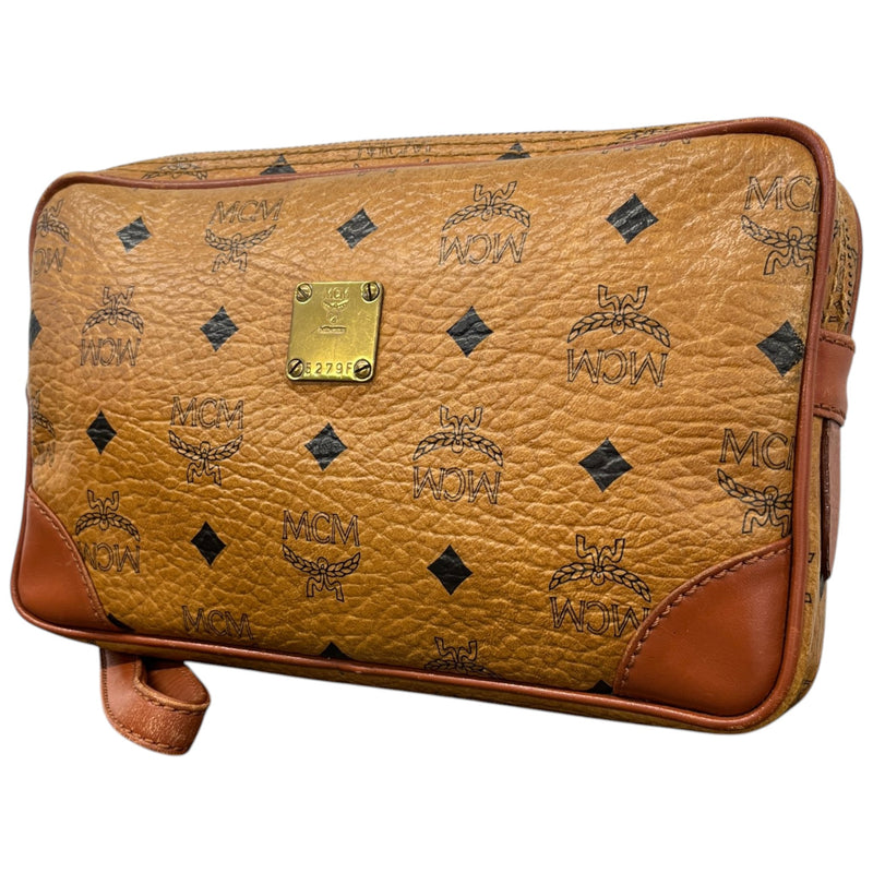 Women's Monogram Clutch Brown