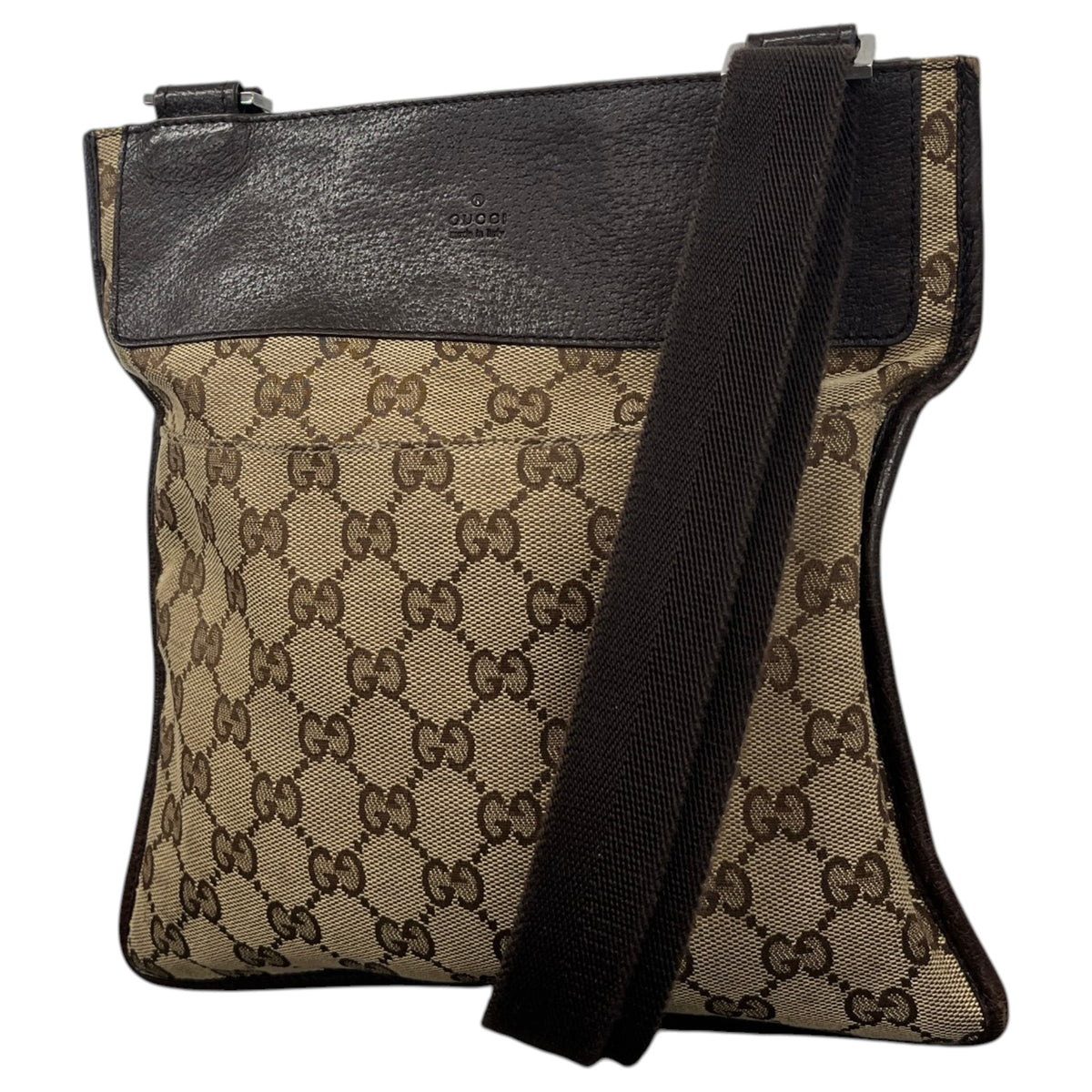Men's GG Supreme Messenger Bag Beige - Photo 5