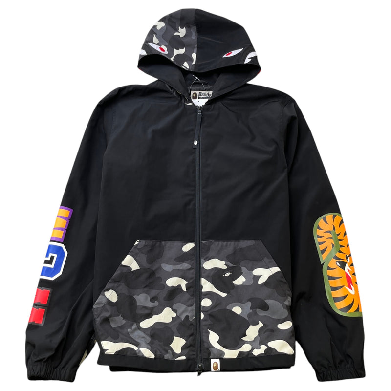 Men's City Camo Shark Jacket Black Size L