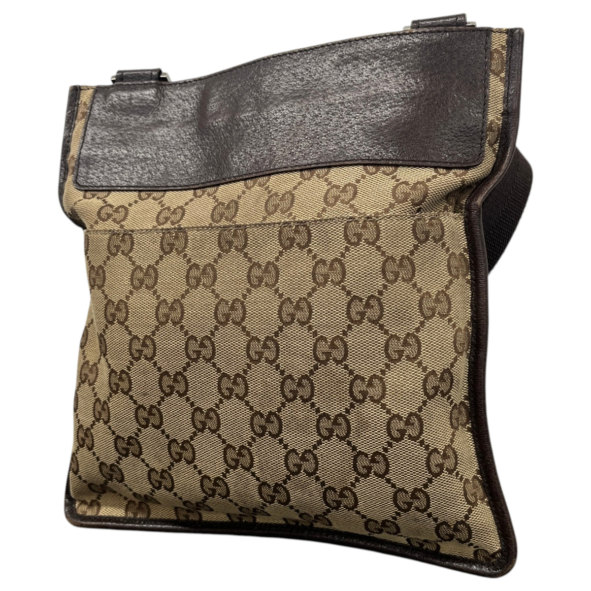 Men's GG Supreme Messenger Bag Beige - Photo 7