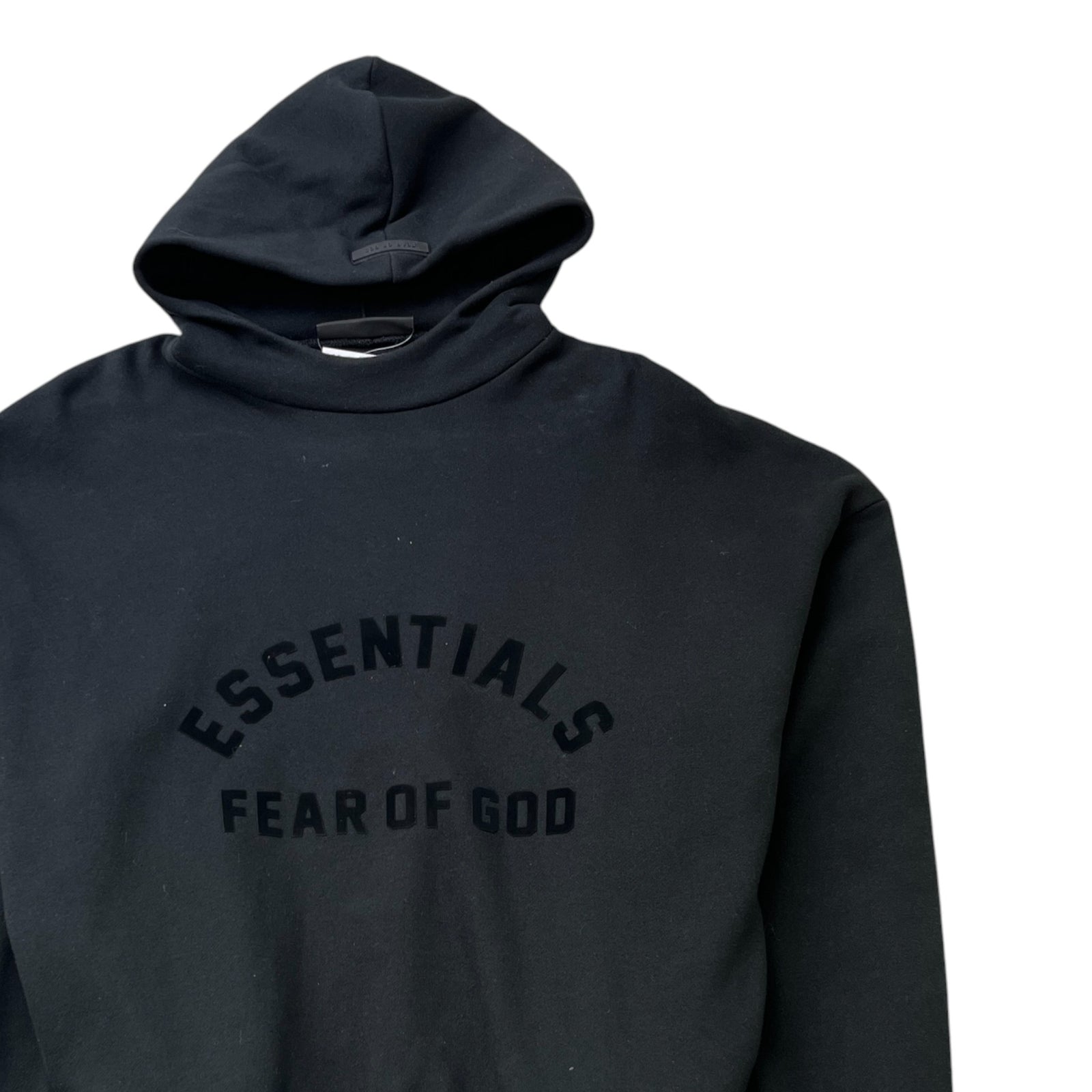 Men's Fear Of God Hoodie Black Size S - Photo 3
