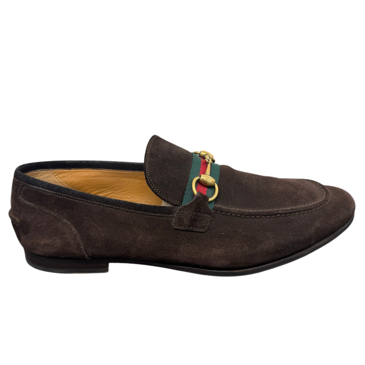 Men's Horsebit Loafers Brown Size UK 10 / EU 44 - Photo 1