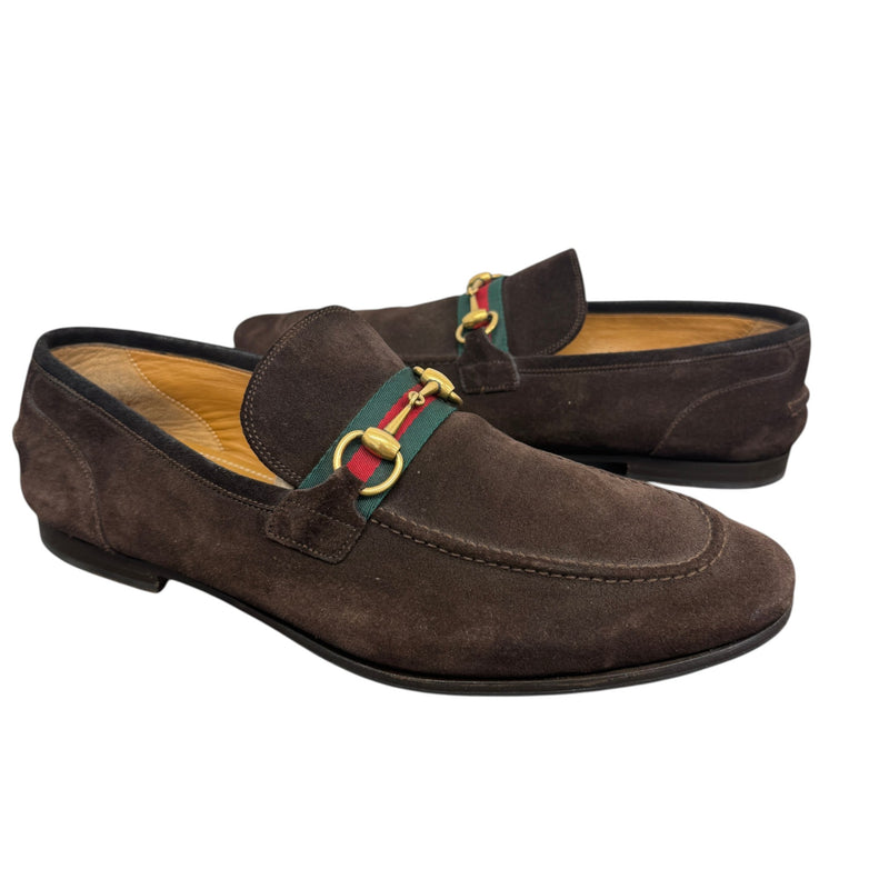 Men's Horsebit Loafers Brown Size UK 10 / EU 44