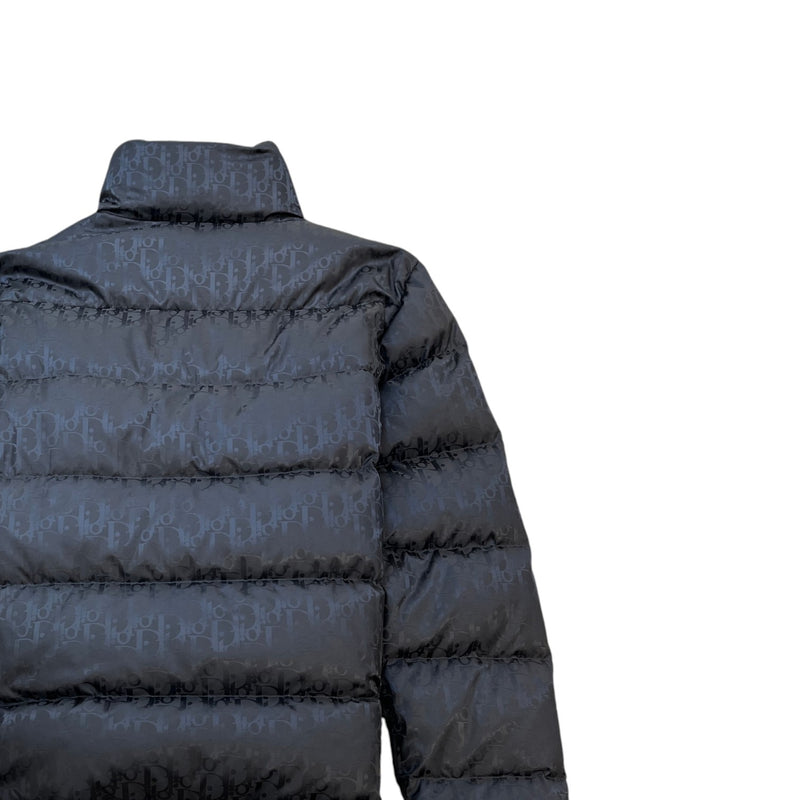 Men's Oblique Bomber Down Jacket Black Size IT 44 / XS