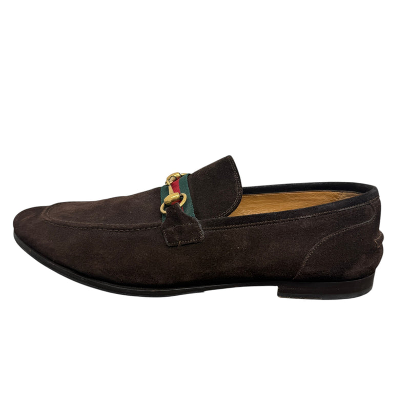 Men's Horsebit Loafers Brown Size UK 10 / EU 44