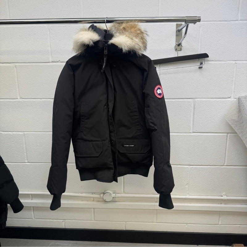 Men's Chilliwack Bomber Down Jacket Black Size M