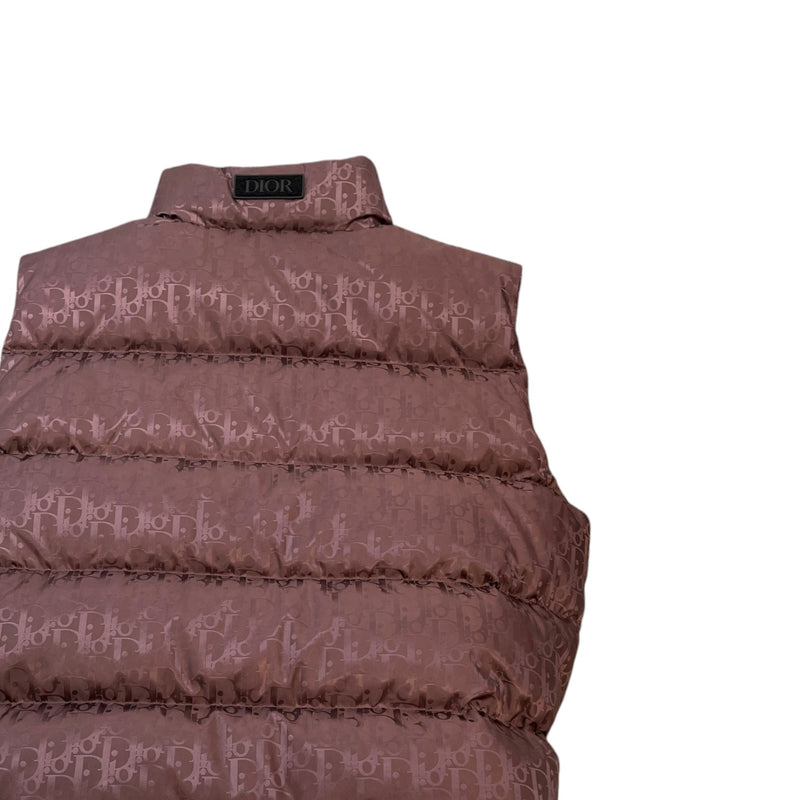 Men's Oblique Gilet Burgundy Size IT 54 / XXL