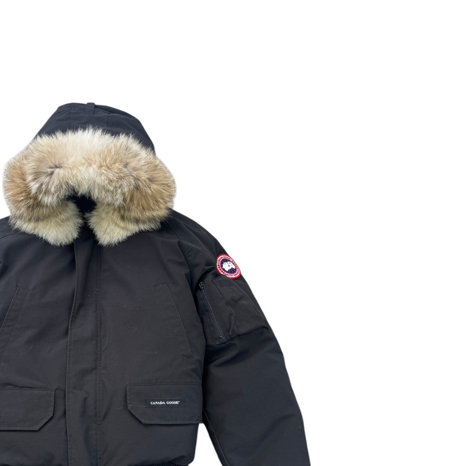 Men's Chilliwack Bomber Down Jacket Black Size M - Photo 3