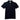Men's Logo Button Polo Shirt Black Size XS