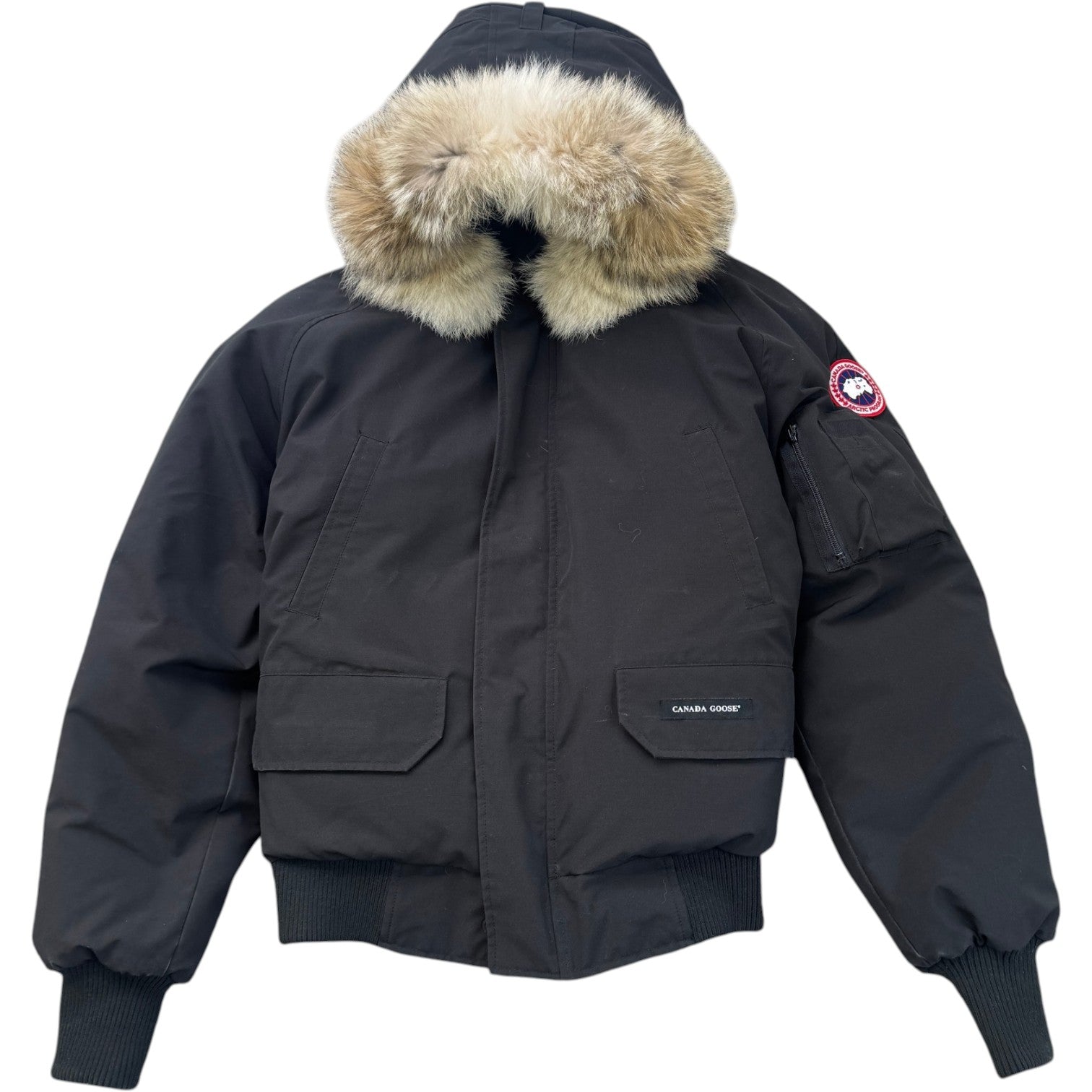 Men's Chilliwack Bomber Down Jacket Black Size M - Photo 1