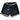 Men's Logo Print Swim Shorts Black Size XL