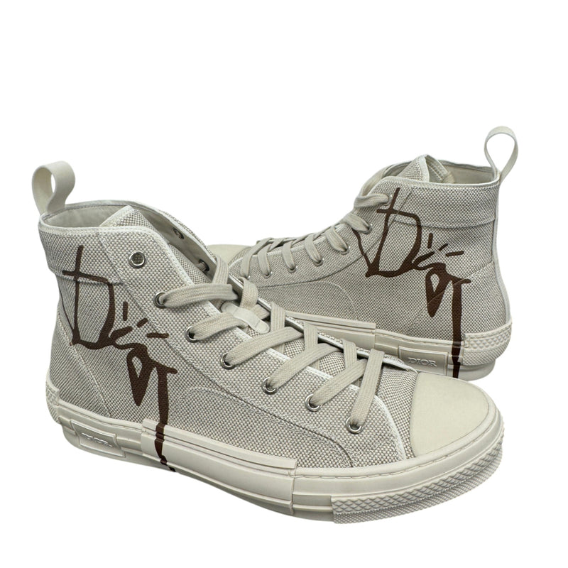 Men's B23 X Cactus Jack High Trainers Beige Size UK 8 / EU 42
