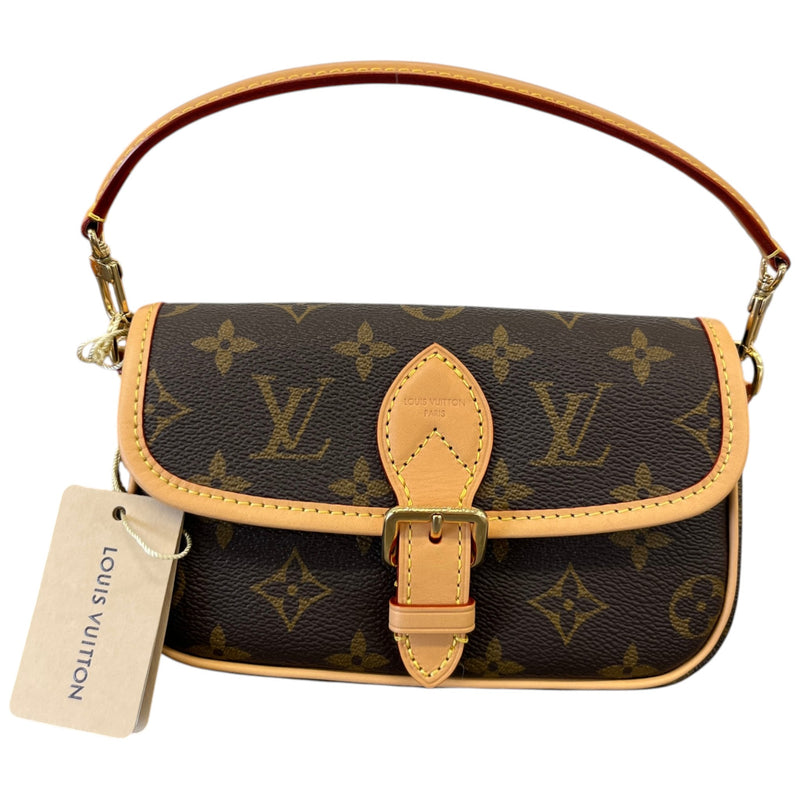 Women's Monogram Nano Diane Handbag Brown