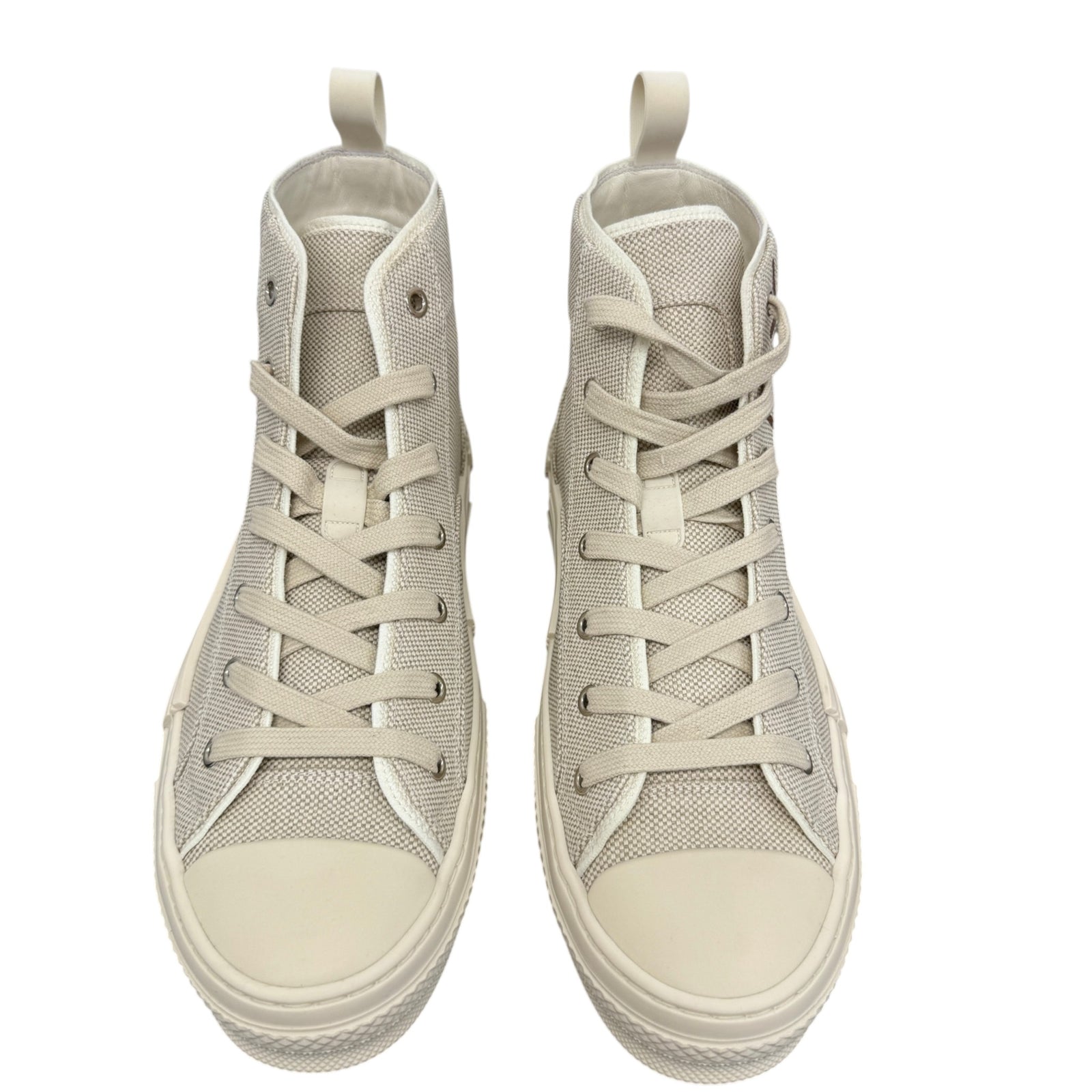 Men's B23 X Cactus Jack High Trainers Beige Size UK 8 / EU 42 - Photo 6