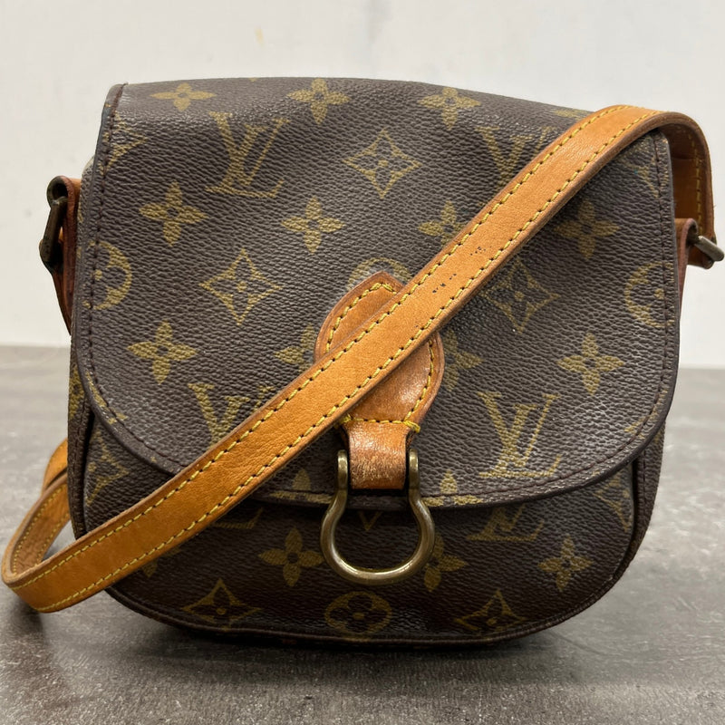 Women's Monogram Canvas Saint Cloud Pm Bag Brown