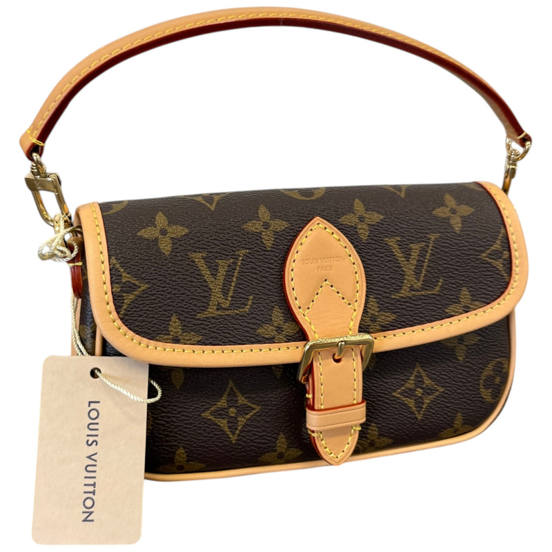 Women's Monogram Nano Diane Handbag Brown