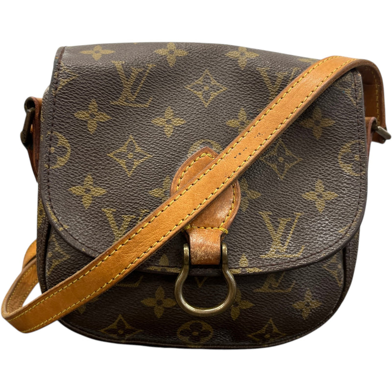 Women's Monogram Canvas Saint Cloud Pm Bag Brown
