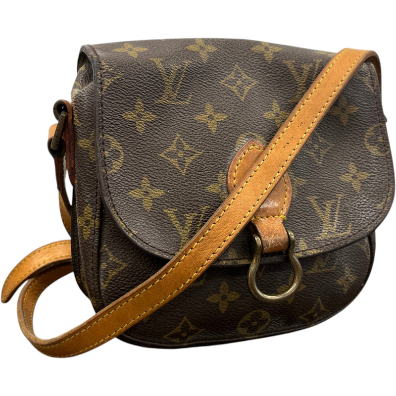 Women's Monogram Canvas Saint Cloud Pm Bag Brown