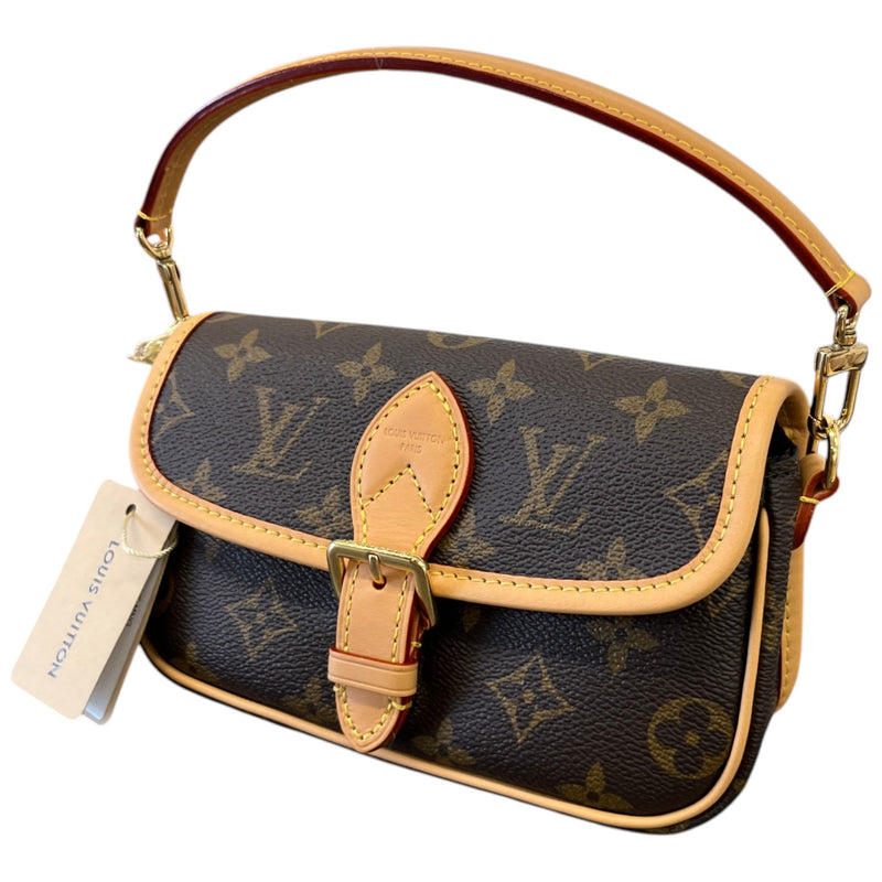 Women's Monogram Nano Diane Handbag Brown