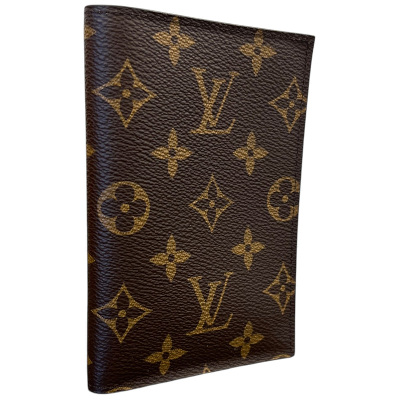Women's Monogram Passport Holder Brown