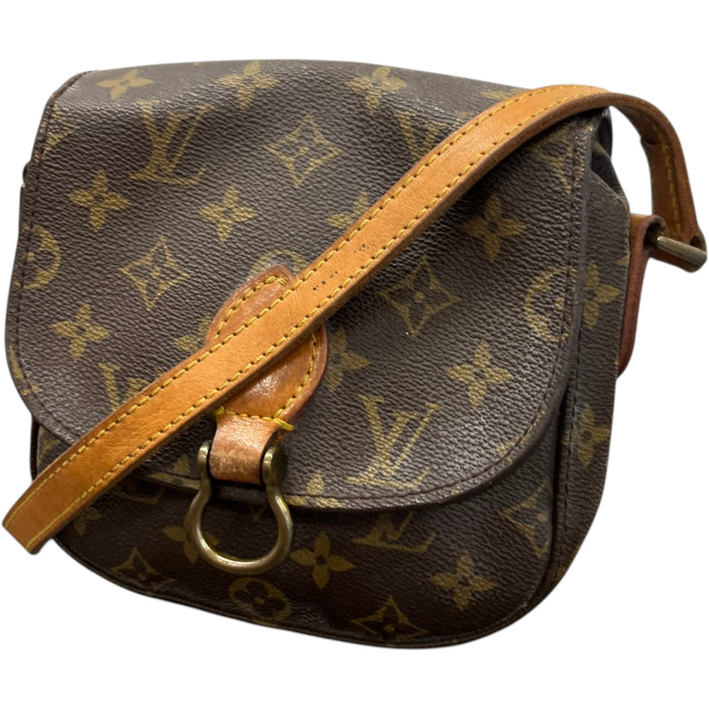 Women's Monogram Canvas Saint Cloud Pm Bag Brown