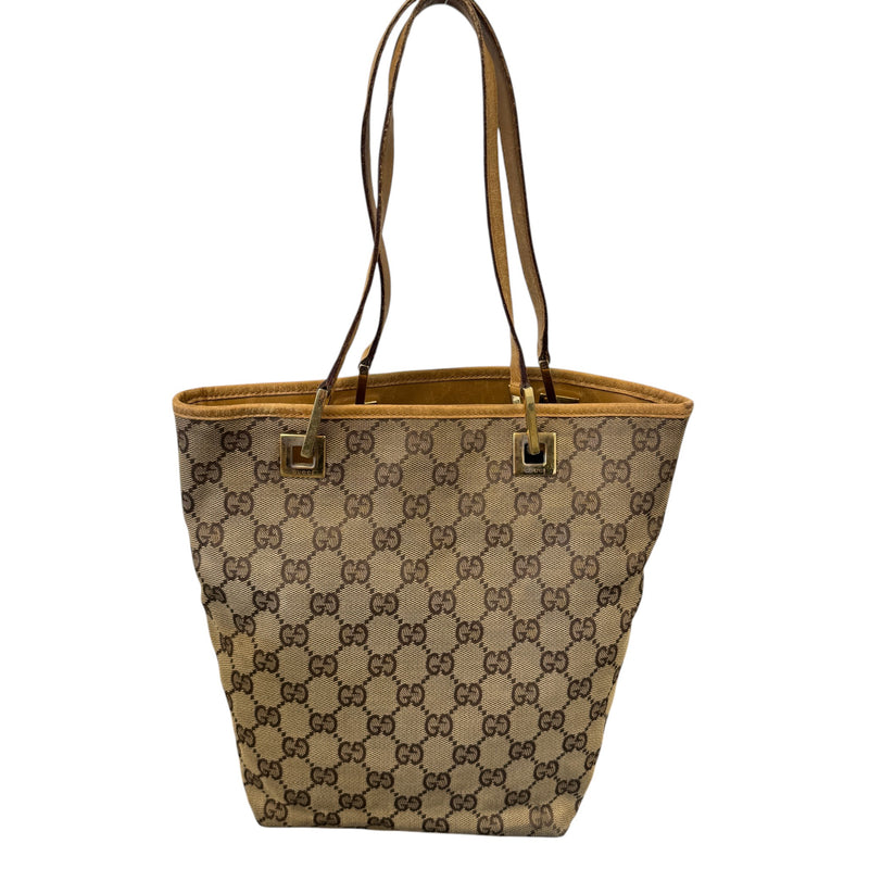 Women's Small Gg Supreme Tote Bag Beige