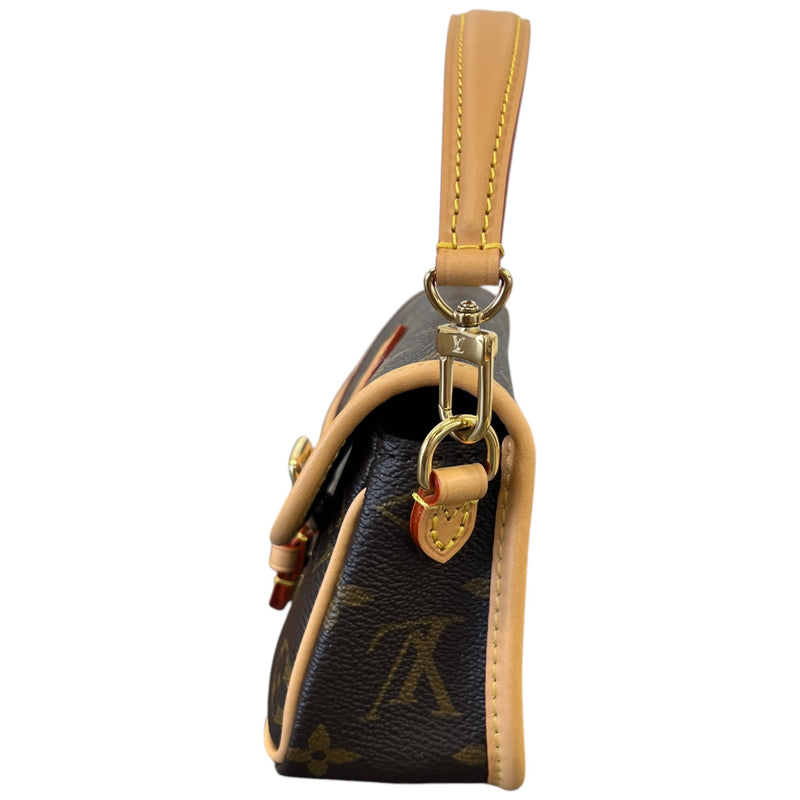 Women's Monogram Nano Diane Handbag Brown