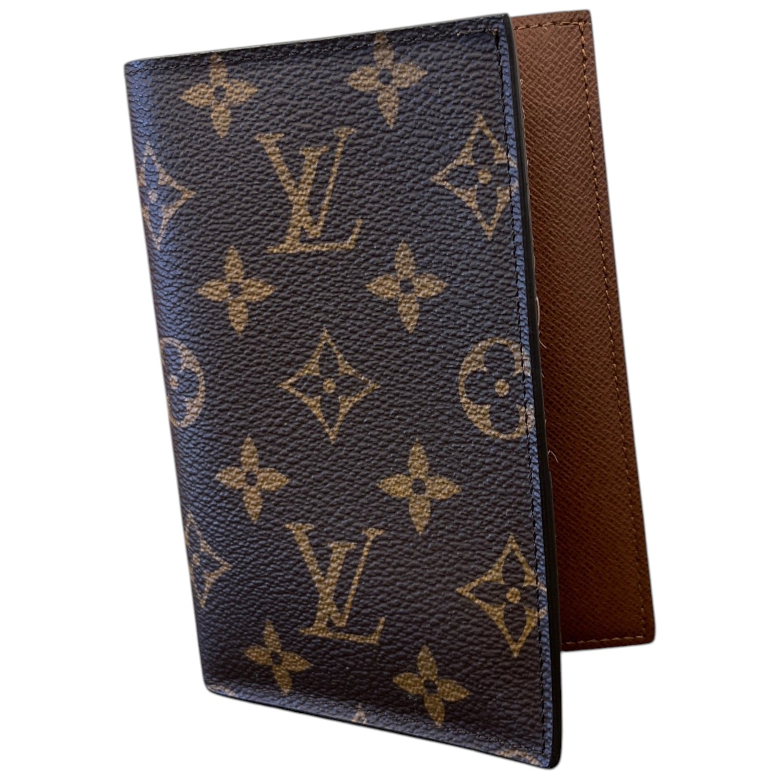 Women's Monogram Passport Holder Brown - Photo 5