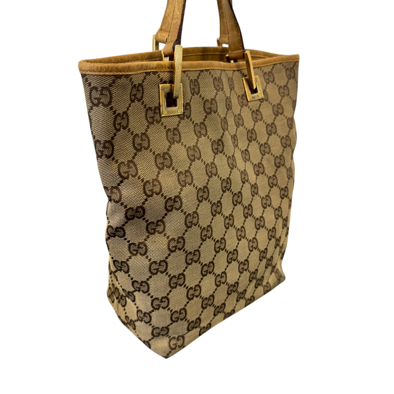 Women's Small Gg Supreme Tote Bag Beige