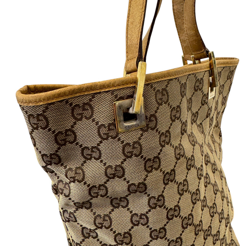 Women's Small Gg Supreme Tote Bag Beige