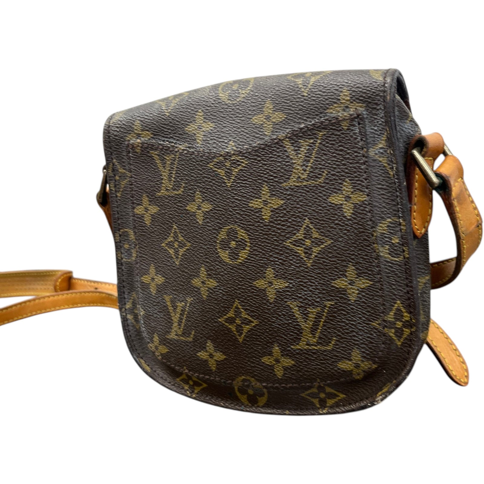 Women's Monogram Canvas Saint Cloud Pm Bag Brown - Photo 9