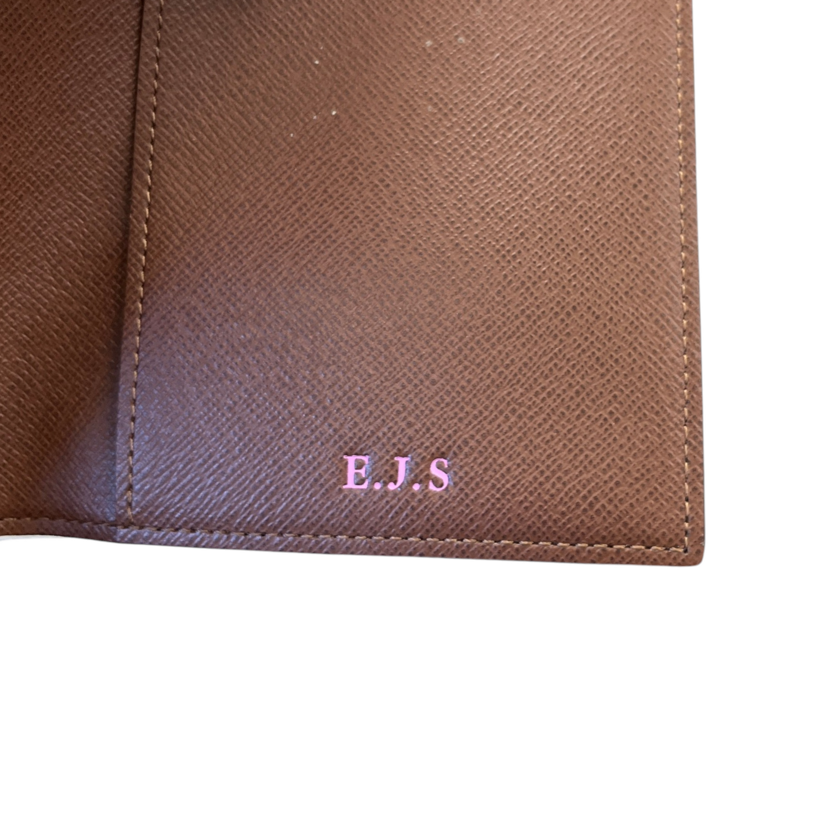 Women's Monogram Passport Holder Brown - Photo 8