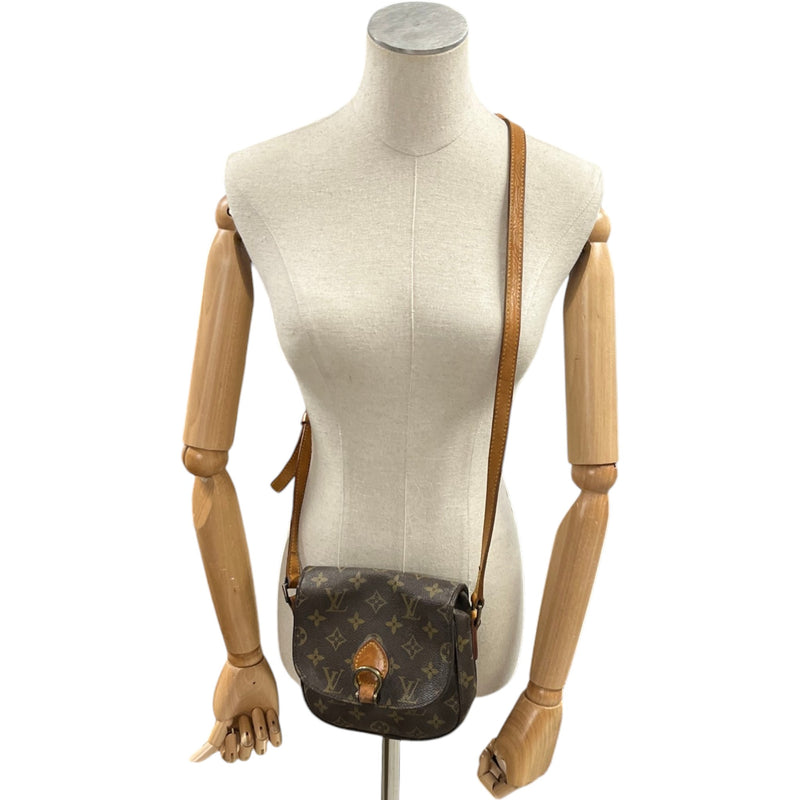 Women's Monogram Canvas Saint Cloud Pm Bag Brown