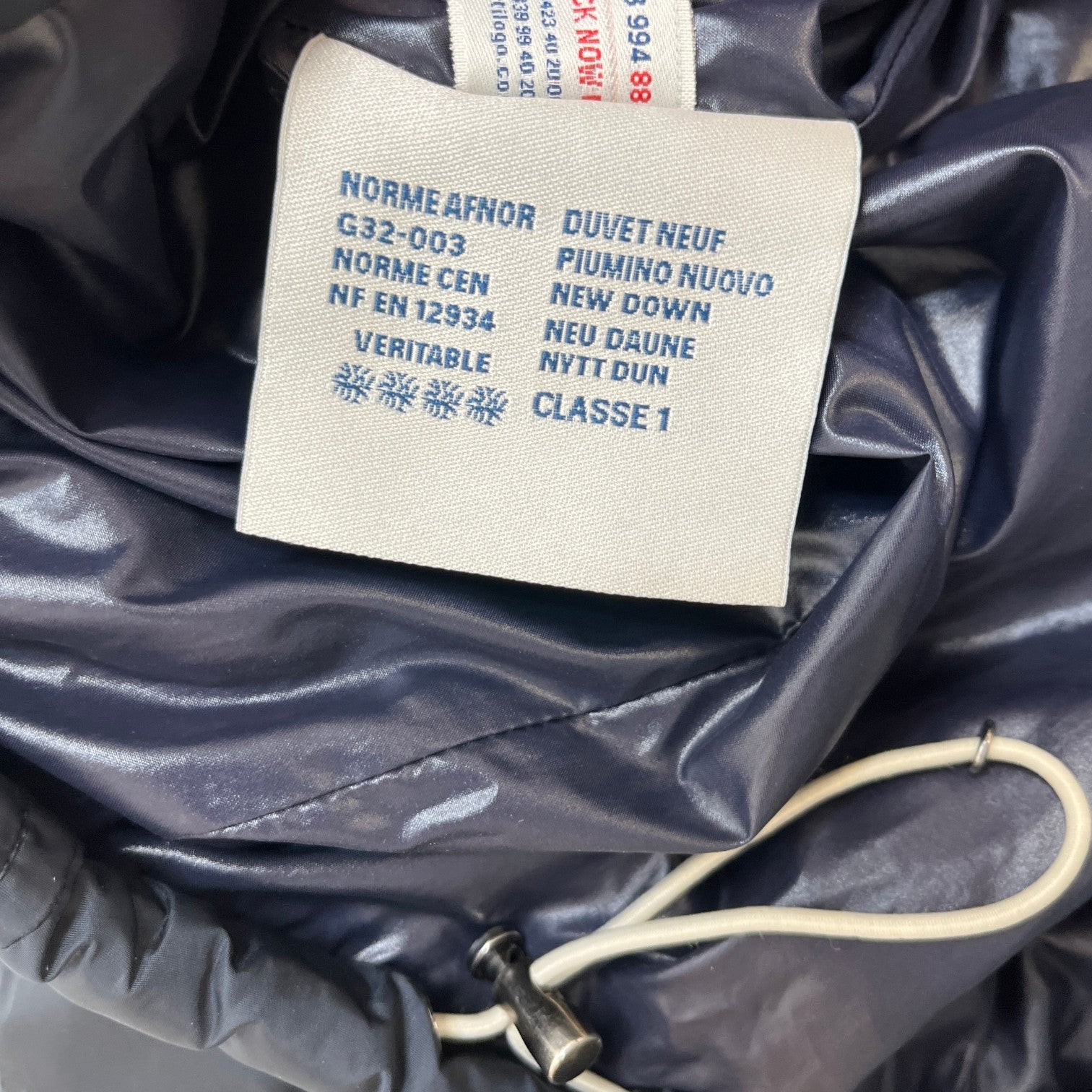 Men's Austin Down Jacket Navy Size 4 / XL - Photo 9