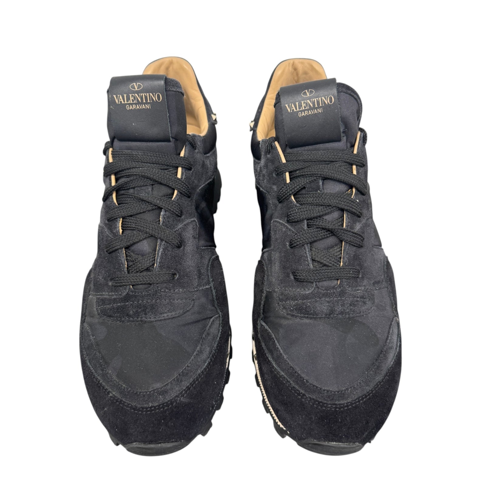Men's Rockstud Low Trainers Black Size UK 9 / EU 43 - Photo 6