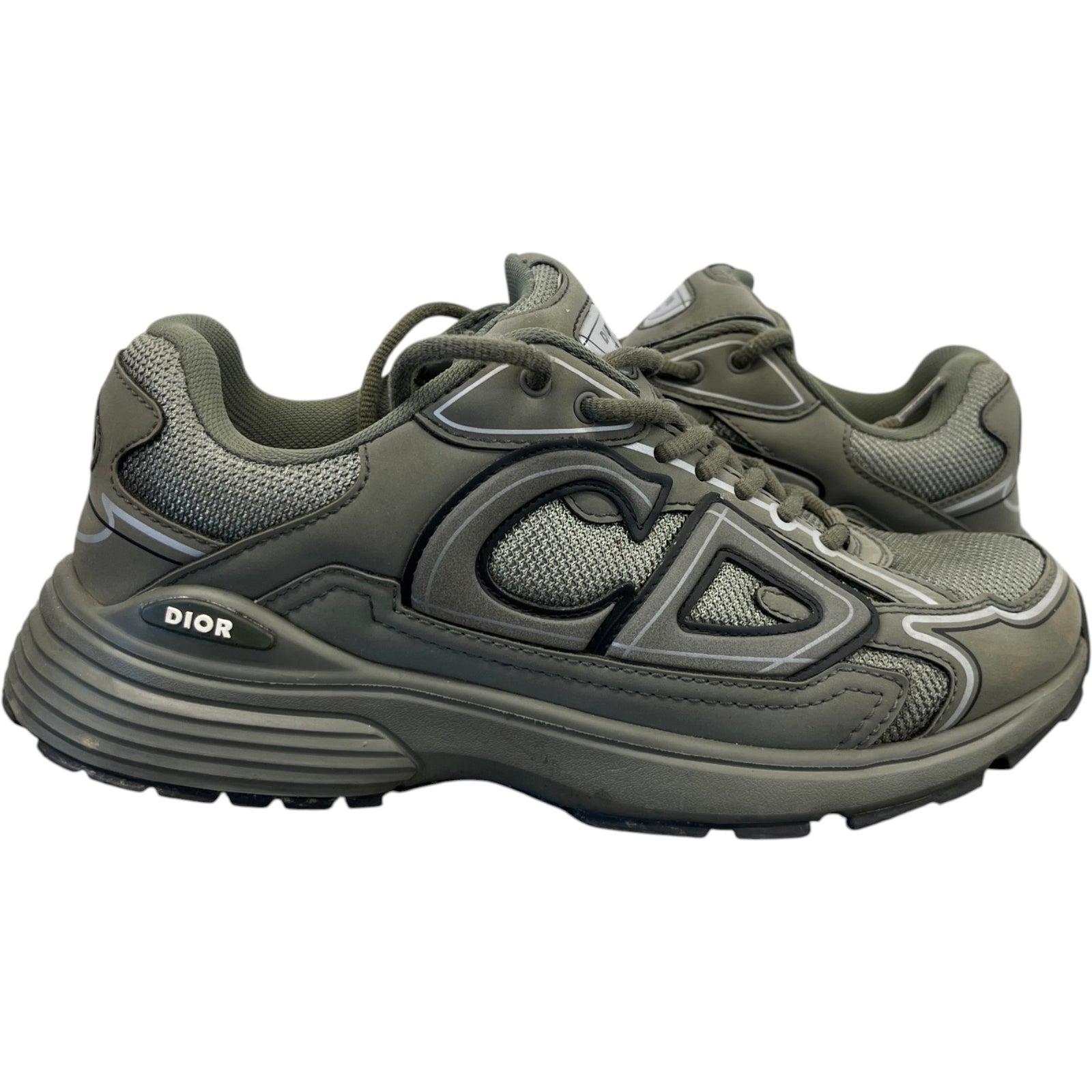 Men's B30 Low Trainers Khaki Size EU 40 / UK 6 - Photo 2