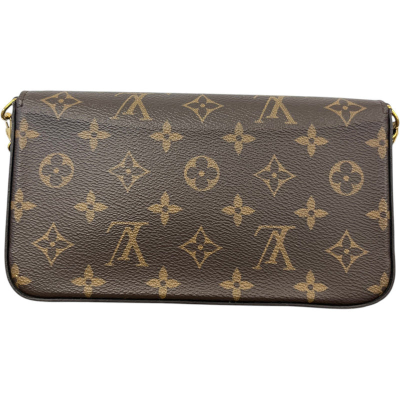 Women's Monogram Félicie Pochette Bag Brown