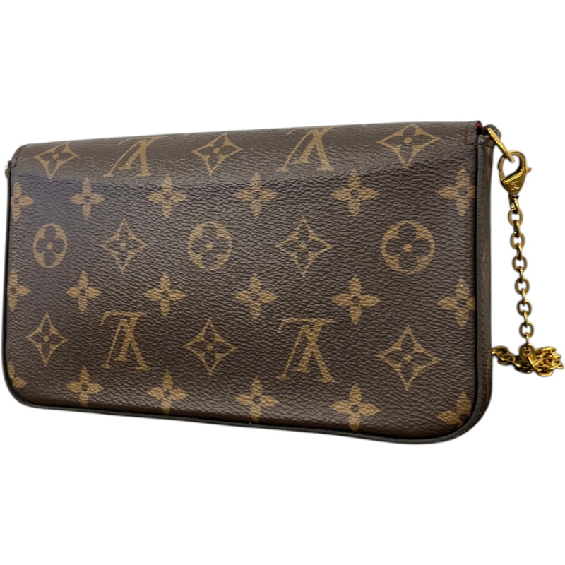 Women's Monogram Félicie Pochette Bag Brown