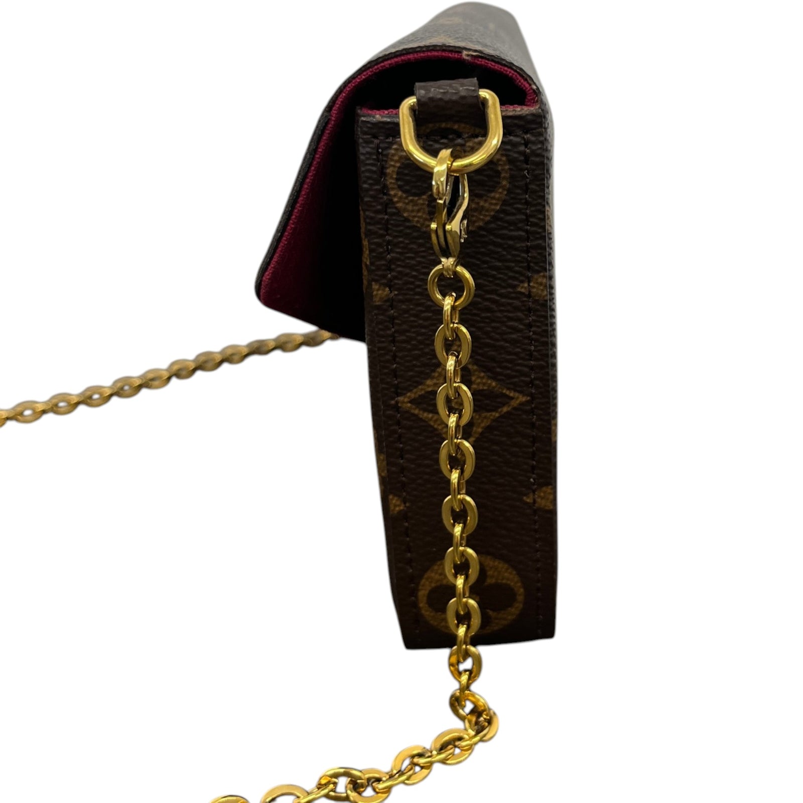 Women's Monogram Félicie Pochette Bag Brown - Photo 7