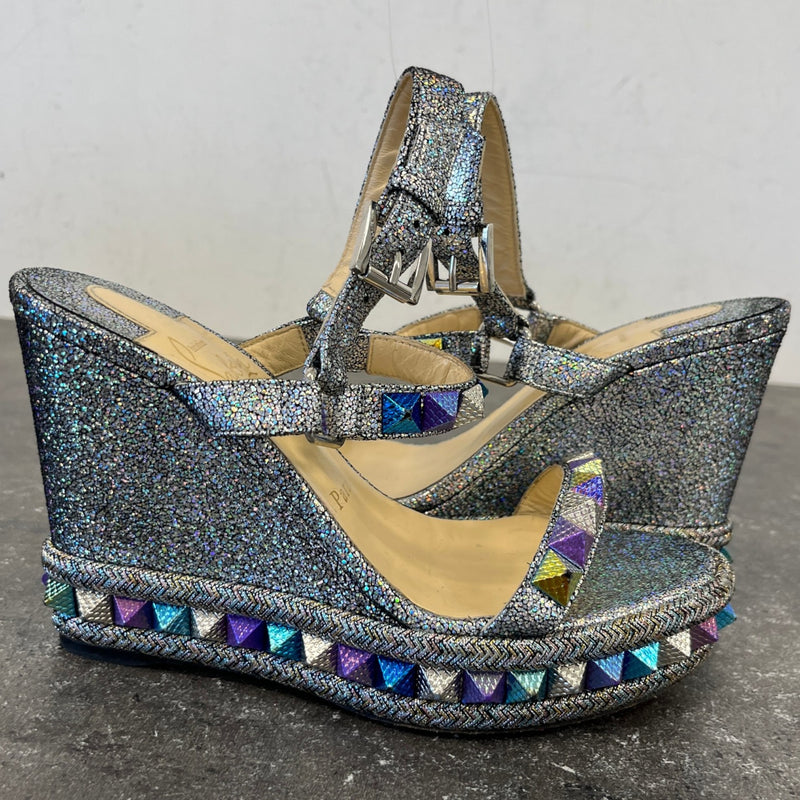 Women's Pyraclou 110 Heels Silver Size UK 3 / EU 36