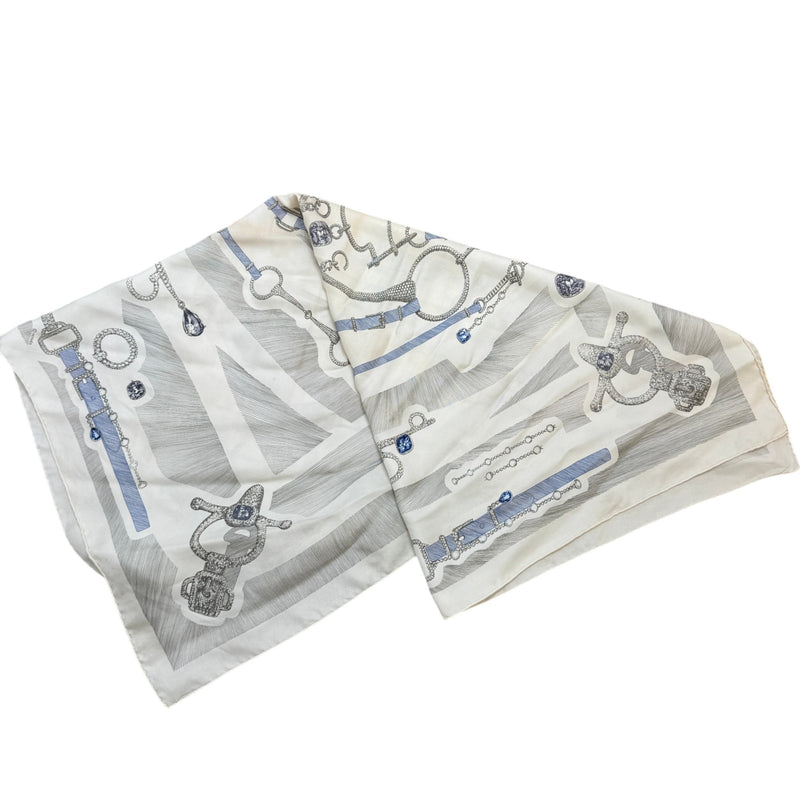 Women's Planche d'Etude pour une Parure de Gala Scarf White