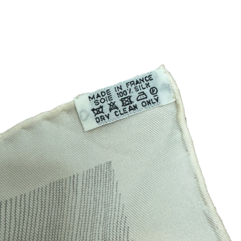 Women's Planche d'Etude pour une Parure de Gala Scarf White